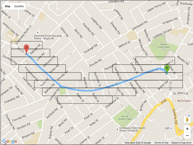 Routeboxer Route Matching Algorithm 1